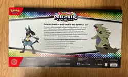 Pokemon Lucario Ex Tyranitar Ex Premium Collection Prismatic Evolution Sealed - Image 2