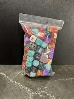 Pokemon TCG Massive Lot Of Playing Dice From Various ETBs - Loose Dice, 9.1oz - Image 1