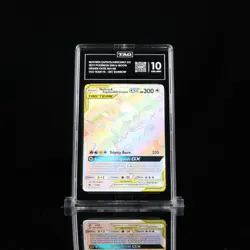 TAG 10 Moltres & Zapdos & Articuno GX 69/68 Pokemon Hidden Fates Rainbow Rare - Image 1