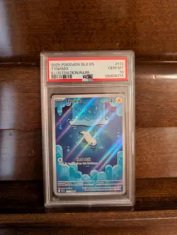 2025 POKEMON BLK EN-BLACK BOLT ILLUSTRATION RARE #113 TYNAMO PSA 10 - Image 3
