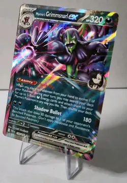 Pokemon TCG Marnie's Grimmsnarl EX 136/182 Double Rare Destined Rivals NM - Image 1