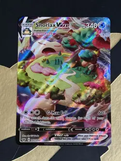 2020 Pokemon Sword And Shield 142 Full Art/snorlax Vmax NM Pack Fresh - Image 2