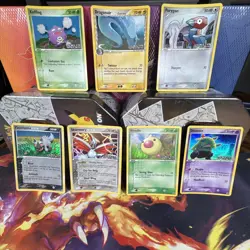 Pokemon TCG Dragonair Skarmory Lot of 7 Delta Species Reverse Holo Stamped LP - Image 1