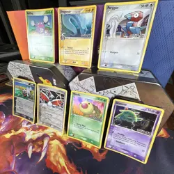 Pokemon TCG Dragonair Skarmory Lot of 7 Delta Species Reverse Holo Stamped LP - Image 2