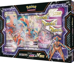 Pokemon Deoxys Vmax And Vstar Battle Box Factory Sealed - Image 1