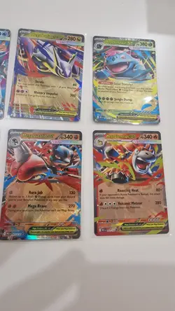 Pokemon TCG Mega Evolution Double Rare Ex Bundle Full Set 10 Mint - Image 4