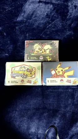 2025 Pokemon World Championships Anaheim 3 Double Deck Boxes BUNDLE- Exclusive - Image 2