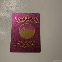 Charizard GX Premium Gold Purple Fan Art Textured Collector Pokemon - Image 2