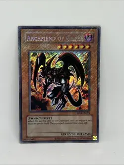 Yu-Gi-Oh! TCG Archfiend of Gilfer RP02-EN094 Secret Rare Retro Pack 2 - Image 1
