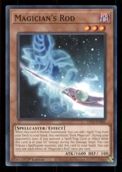 Yugioh Magician's Rod #LDS3-EN086 Legendary Duelists: Season 3 LP - Image 1