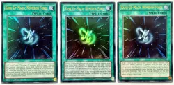 3 x JOTL-EN059 Rank-Up-Magic Numeron Force - Ultra Rare Mixed Ed Lightly Played - Image 1