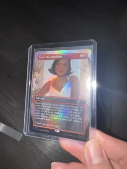 🔥 Seize the Spotlight Secret Lair Drop The Office Bonus Card Foil Version. 🔥 - Image 1