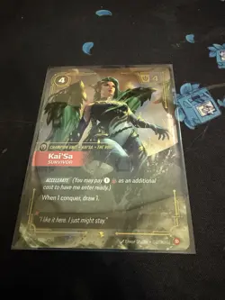 Kaisa card ALT ART 039a/298 Kai'Sa Survivor Riftbound Foil ENGLISH - Image 1