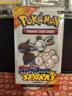 Pokemon Sampling Pack (3 Cards) - Surging Sparks Sample - Pokemon Fun Pack - Image 1