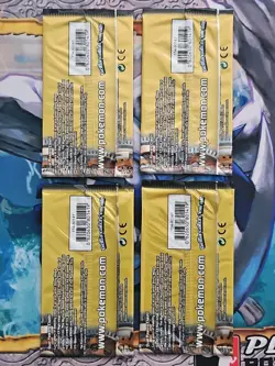 Pokemon XY Steam Siege 3 Card Mini Booster Packs Complete Art Set Lot of 4 - Image 2