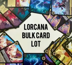 Disney Lorcana Cards Bulk Lot 550 Mixed Random Lot TCG (Some Rare/Foil) - Image 1