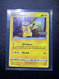 Pikachu SWSH234 - Sword & Shield Pokemon GO - PROMO Card Holo Near Mint - Image 1