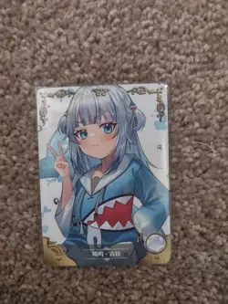 Gawr Gura NS-10R-16 Hololive V-Tuber Rare Anime Goddess Story Card - Image 1