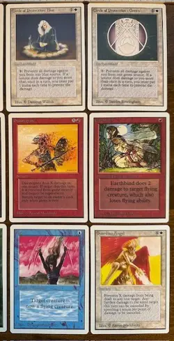Magic The Gathering Card Lot (18): Vintage Unlimited - Excellent - Image 4