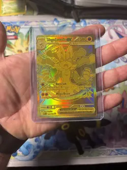 2025 Mega Lucario EX 188/132 Hyper Rare Gold Mega Evolutions Pokemon Card NM - Image 3