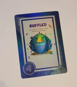 Doomlings Ruffled 017/173 Holo Foil Overlush OVL Traits Unusual 2023 Card Blue - Image 1