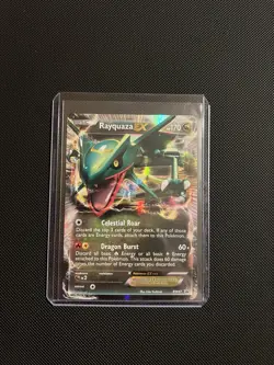 Rayquaza EX BW47 Black Star Promo Card (Pokemon) Lightly Played - Image 1
