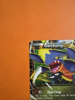 Pokemon Garchomp-EX TCG Black Star Promos XY09 Holo Card LP Condition - Image 2