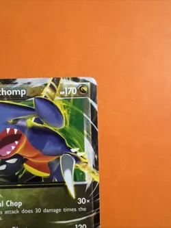 Pokemon Garchomp-EX TCG Black Star Promos XY09 Holo Card LP Condition - Image 3