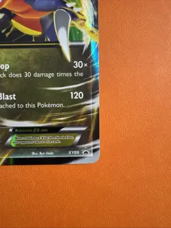 Pokemon Garchomp-EX TCG Black Star Promos XY09 Holo Card LP Condition - Image 4