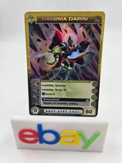 Chaotic Card Rasbma Darini Super Rare Mipedian Creature - Image 1