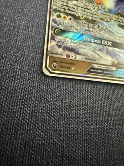 Pokemon Rayquaza GX Celestial Storm Ultra Rare Card 109/168 Sun & Moon SM - Image 2