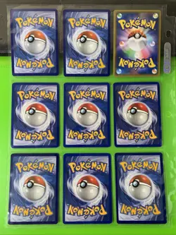 Pokemon Binder Collection Psyduck Golduck Cards WOTC Rocket Gym B&W - Image 2