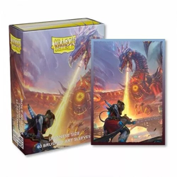 Dragon Shield 60 Japanese Small Deck Protector Card Sleeves Art Bolt Reaper - Image 1