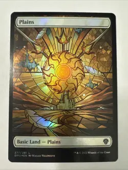 MTG Plains (Showcase) Dominaria United Foil 277/281 - Image 1