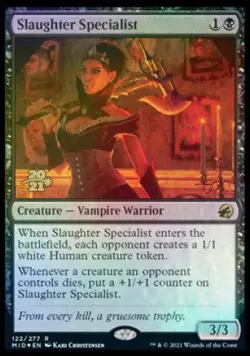 Slaughter Specialist [Innistrad: Midnight Hunt Prerelease Promos] - Image 1