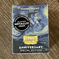 Dragon Shield Starry Night Matte Dual Art Sleeves Standard Size - Image 1