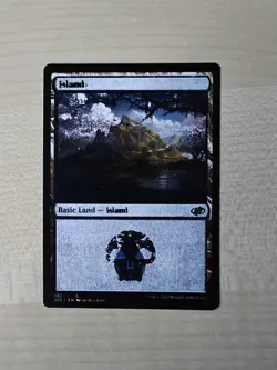 MTG Misprint Swamp / Island Double Print Magic the Gathering - Image 1