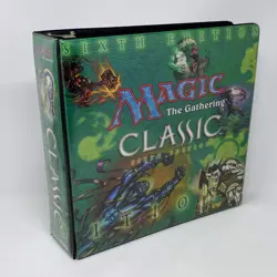 Ultra PRO Magic: The Gathering Classic Sixth Edition 3-Ring Binder - Damaged - Image 1