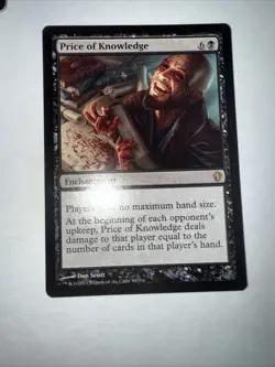 MTG Price of Knowledge x1- -Commander 2013-Lightly Played - Image 1