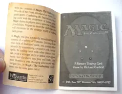 Vintage Magic the Gathering Deckmaster Rules Booklet - Image 3