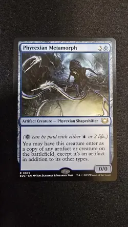 Phyrexian Metamorph R Commander: Edge of Eternities 75 NM - Image 1