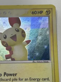 Plusle 6/12 EX Trainer Deck Kit Holo 2006 Vintage Pokemon TCG Card LP - Image 4