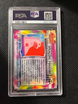STEALING POKEMON #27 1999 Topps First Movie Edition Blue Logo FOIL PSA 9 - Image 2