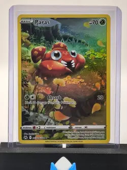 2023 Pokemon TCG Crown Zenith Galarian Gallery Paras FA RARE GG32/GG70 NM - Image 2