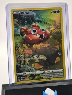 2023 Pokemon TCG Crown Zenith Galarian Gallery Paras FA RARE GG32/GG70 NM - Image 4