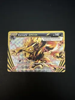 Pokemon TCG XY Breakthrough Ultra Rare Holo Zoroark Break 92/162 - Image 1