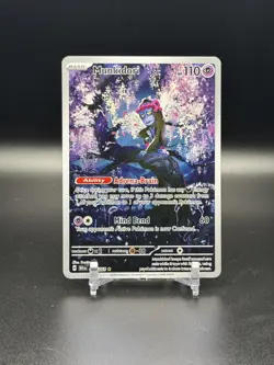 2024 POKEMON SCARLET & VIOLET SHROUDED FABLE #72 MUNKIDORI ILLUSTRATION RARE NM - Image 1