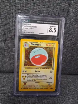 Electrode 1999 2 Holo 2/64 Pokemon Jungle CGC 8.5 - Image 1