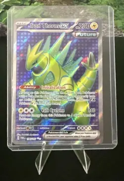 Iron Thorns EX - Ultra Rare 196/167 Twilight Masquerade Pokemon TCG Near Mint - Image 1