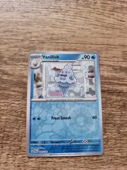 Vanillish (044/182) (Reverse Holo) Paradox Rift - Pokemon TCG [English, Near Min - Image 1